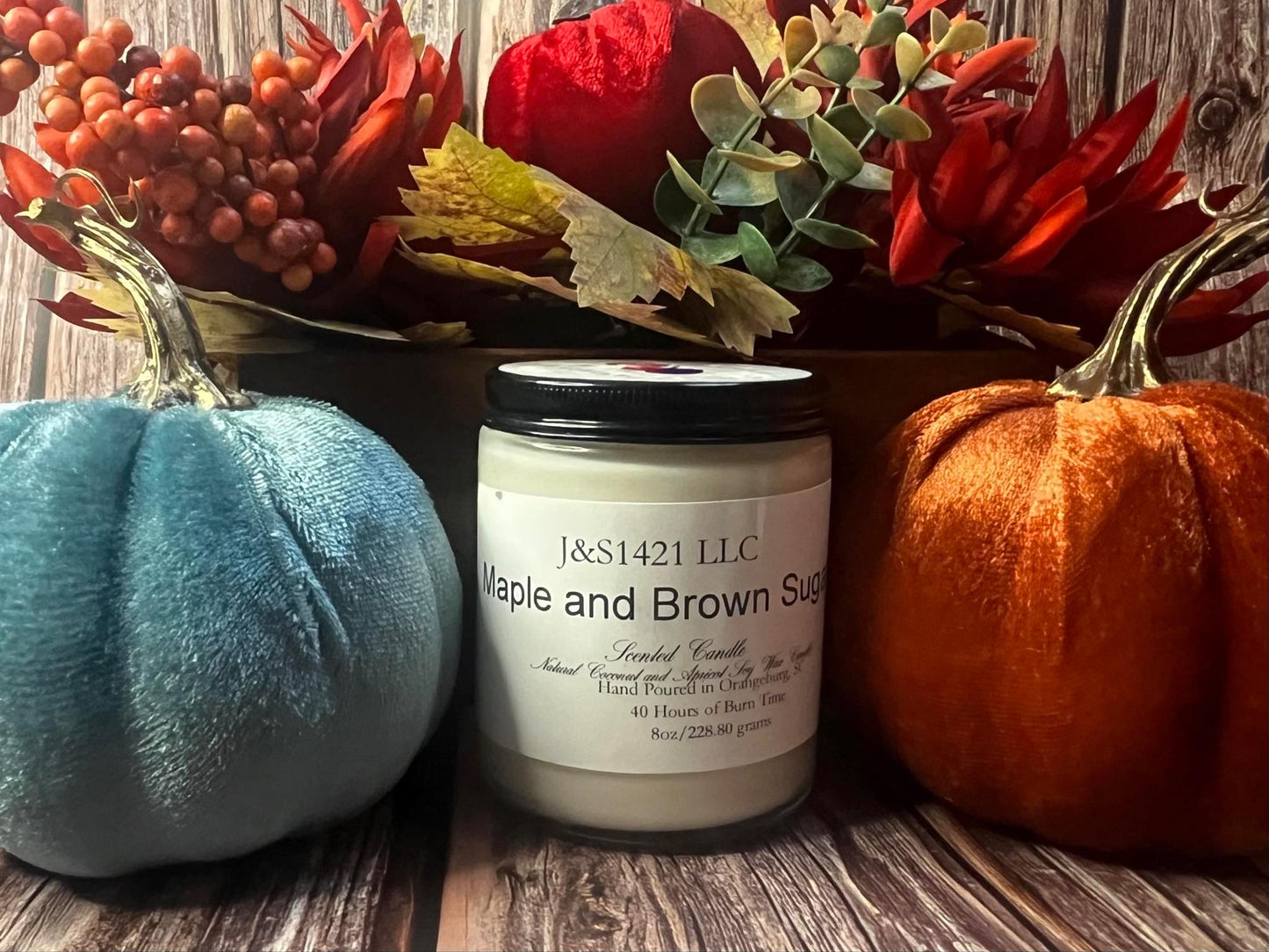Maple and Brown Sugar Fall Candle