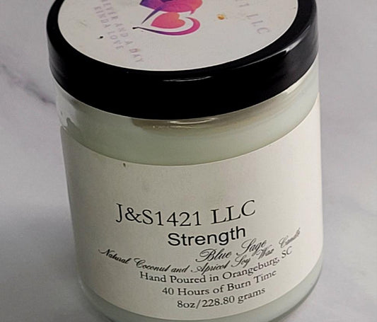 Strength Signature Candle