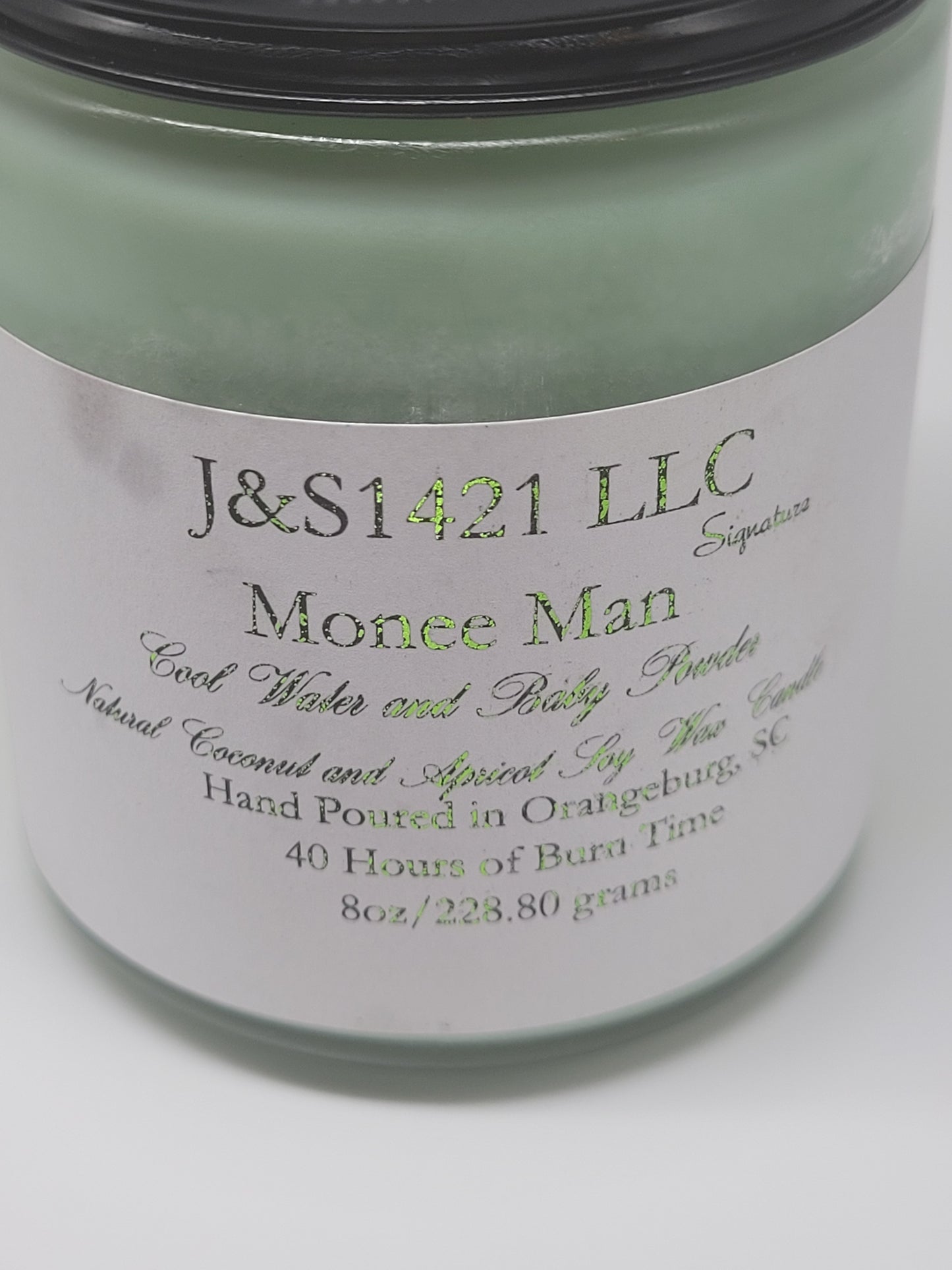 Monee Man Signature Candle